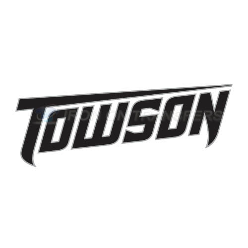 Towson Tigers Logo T-shirts Iron On Transfers N6579